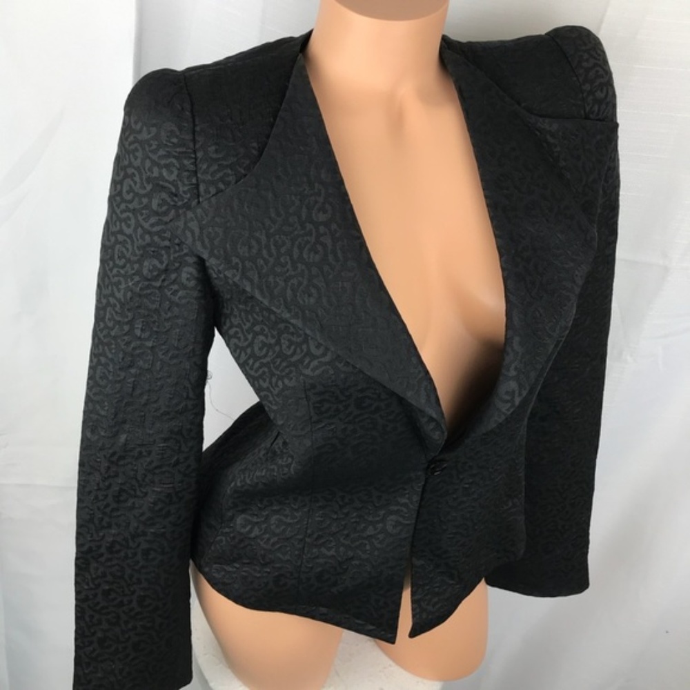 Vintage Emporio Armani textured blazer